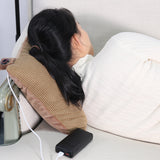USB Graphene heated throw pillow